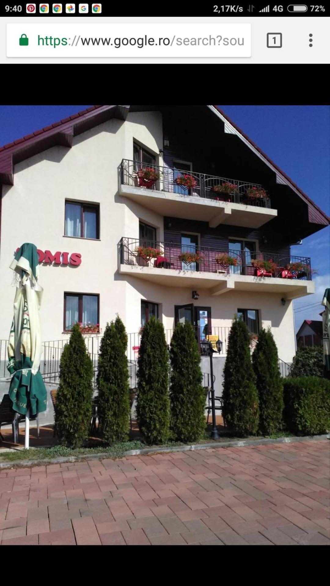 Tomis Pensiune Băile Felix Exterior photo
